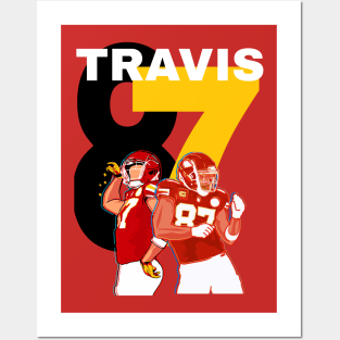 Travis Kelce Posters and Art